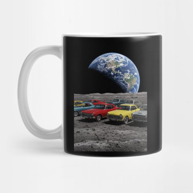Cars on the Moon by Megadorim
